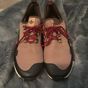 ADIDAS ORIGINALS NMD R1 TR RUNNING GZ4615 Men's Cardboard Black Sneaker Brown DS